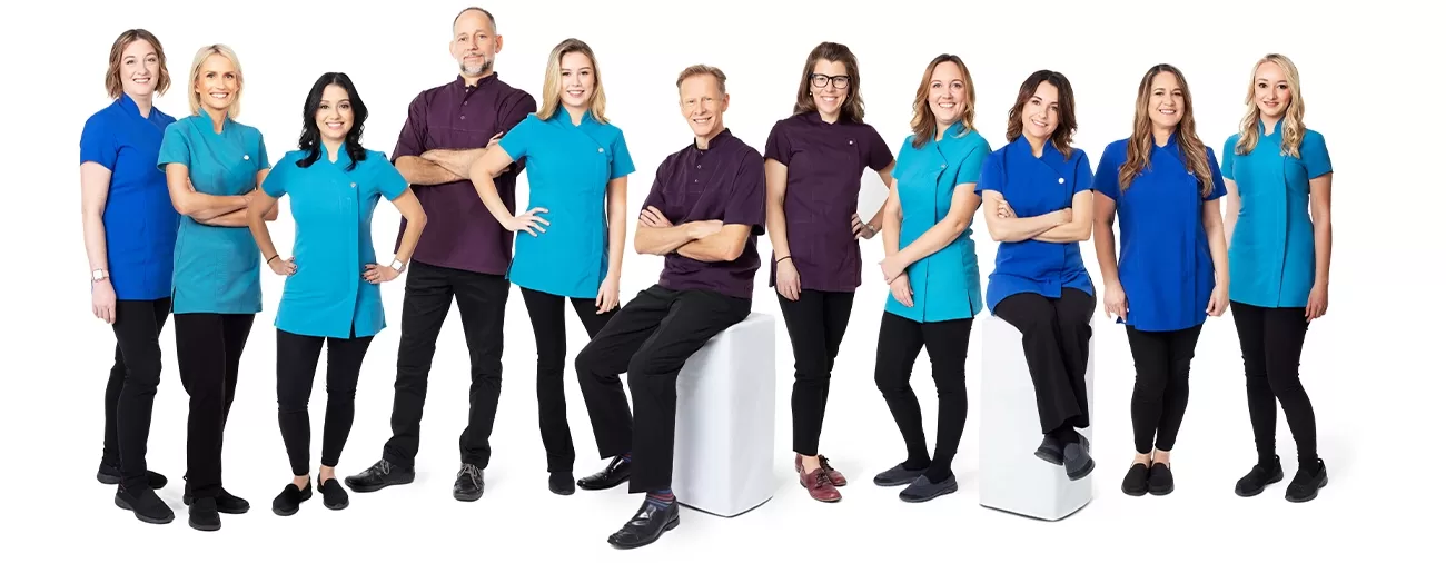 Members of the Cosmetic Dental Group team